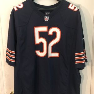 Men's Nike Khalil Mack Navy Chicago Bears Jersey
